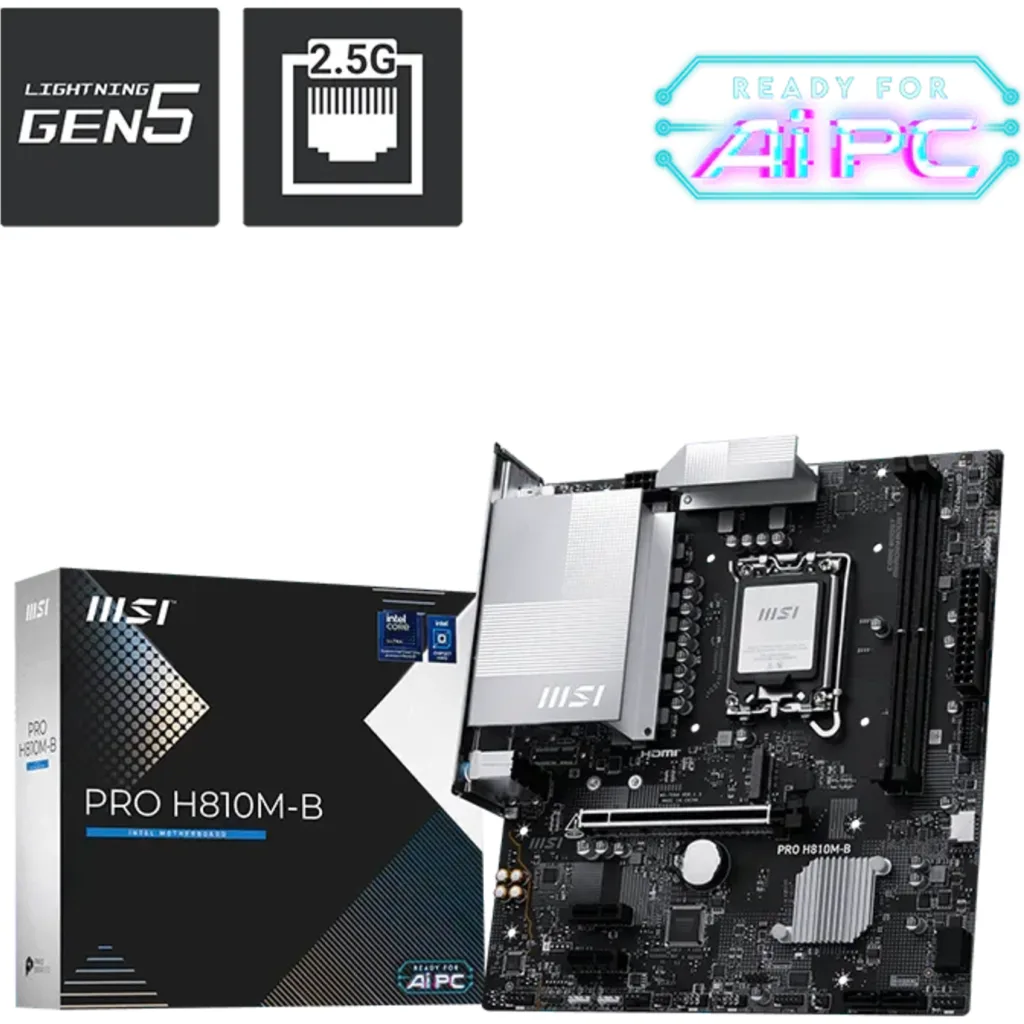 Imagen 4 de PC GAMER ULTRA 5 225 / 32GB DDR5(2X16)/1 TB NVME /RTX 5060 GAMING 8GB 2X/ WIFI/ WC 240 ARGB WHITE/ FREEDOS
