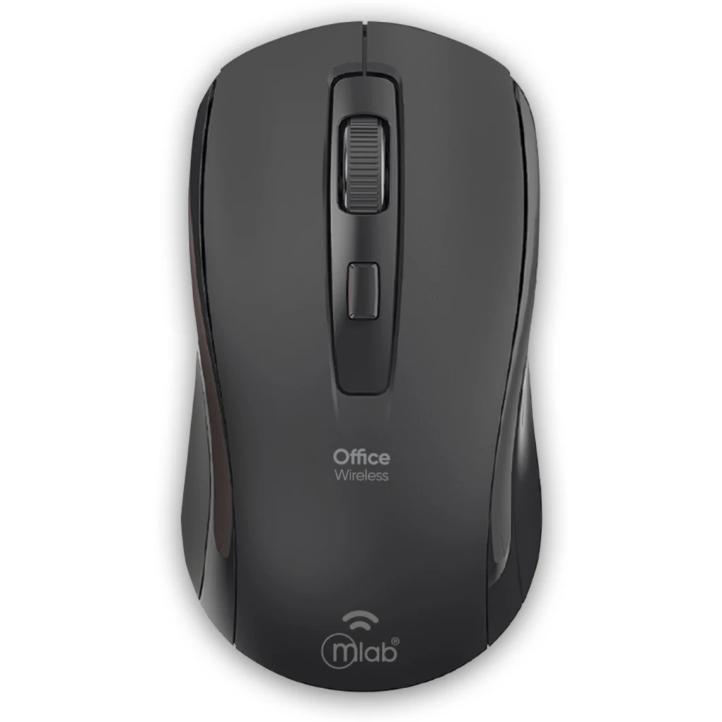 MLAB MOUSE INALAMBRICO 2,4GHZ 1600DPI OFFICE M50W BLACK