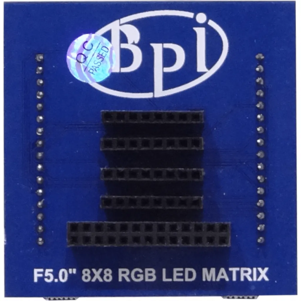 Imagen 4 de BANANAPI Matriz 8x8 RGB LED Modulo 61x61mm F5.0p Matrix