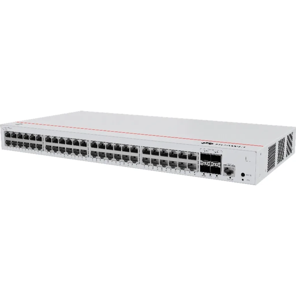 Imagen 3 de Switch Huawei eKit S220-48P4X 48P4X 48xPoE+ Gigabit 4SFP+ 10GE 380W L2 Gest Nube