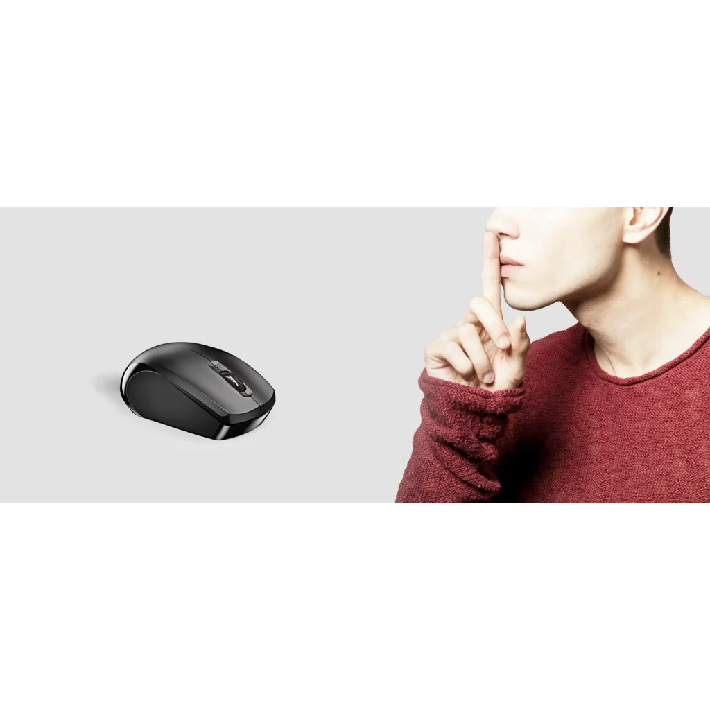 Imagen 6 de GENIUS MOUSE INALAMBRICO 2,4GHZ TYPE-C BLACK-NX-8006S-BK