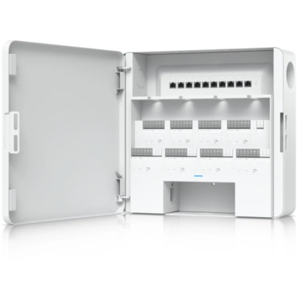 Imagen 10 de UBIQUITI Controladora de acceso con reles y soporte de bateria de reserva. 10x R