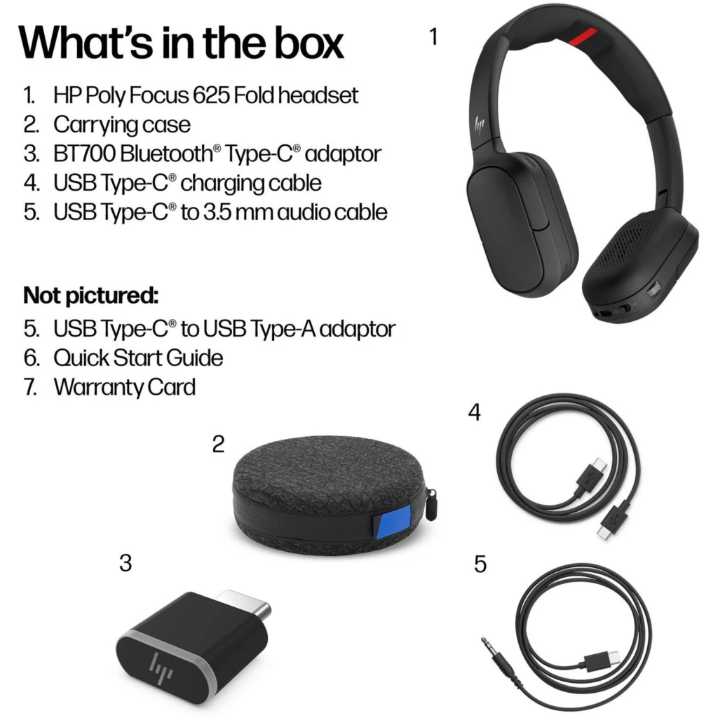 Imagen 6 de Poly - 625 - Handset - C56XSAA#AC3