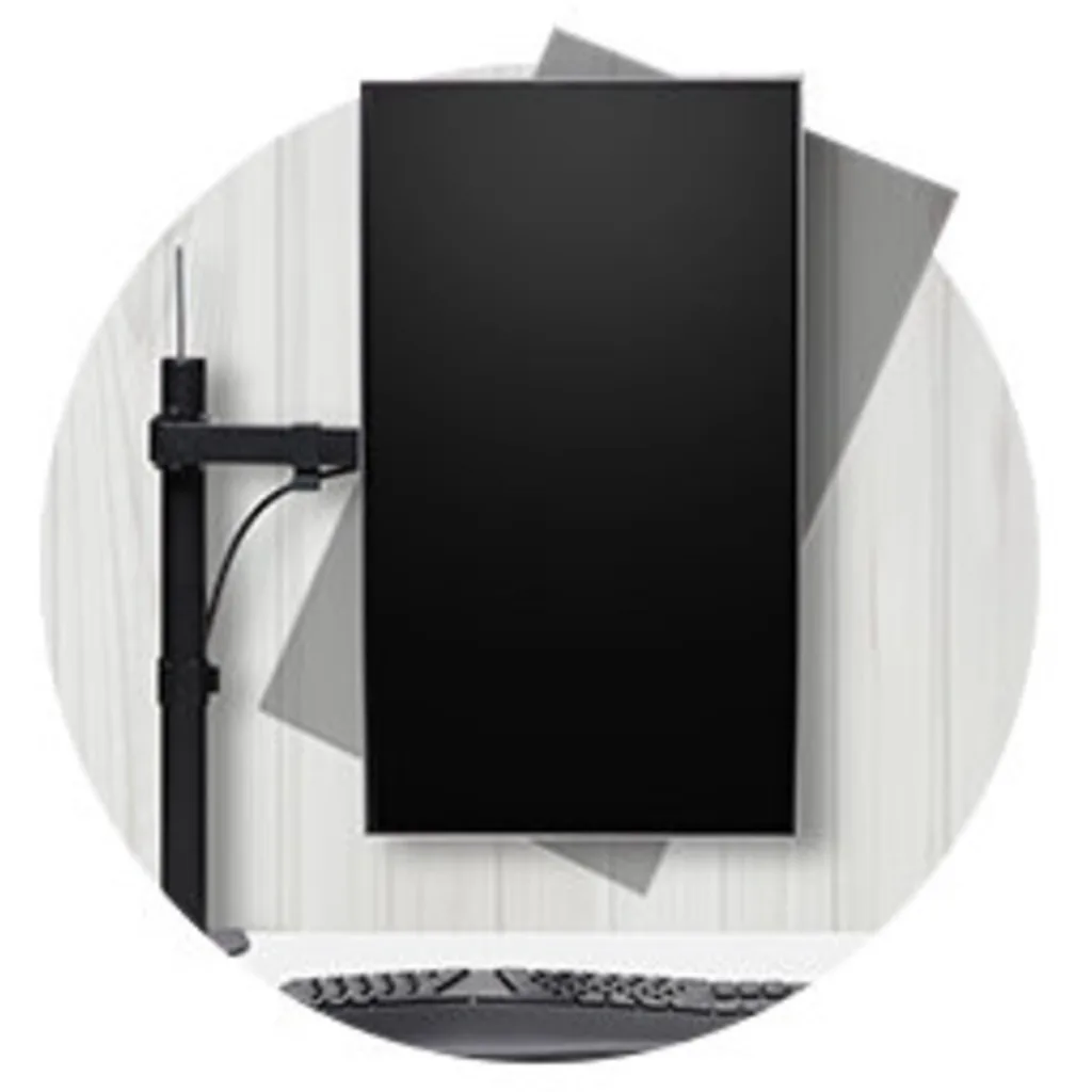 Imagen 9 de Brazo Ergo SmartFit Extendido Negro Monitor 32