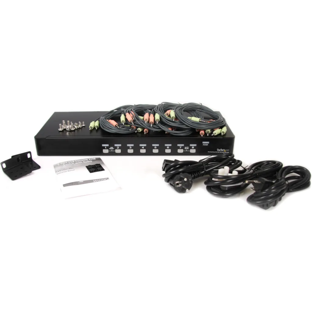Imagen 7 de KVM 8 Puertos VGA USB 2.0 y Audio - 1U