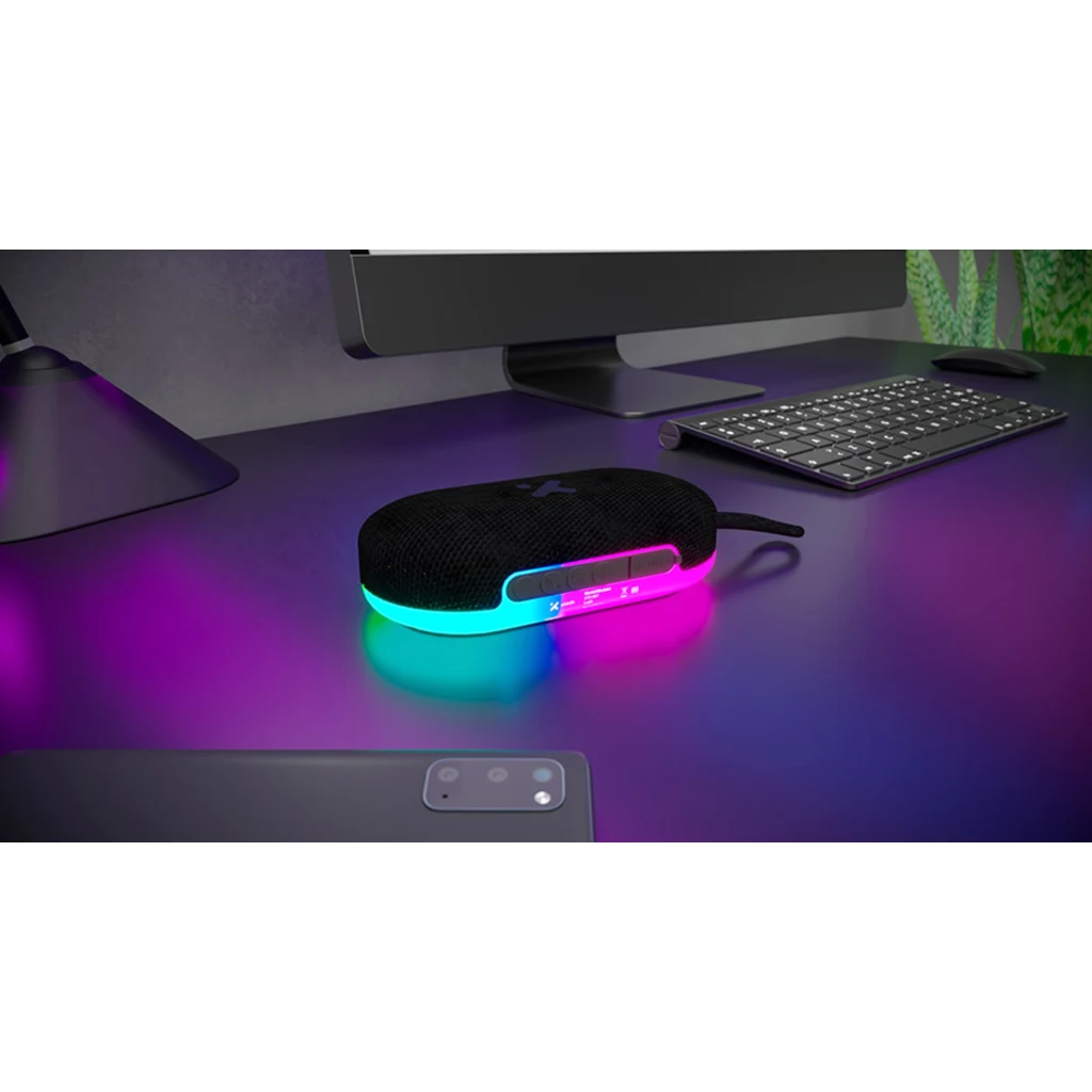 Imagen 12 de Xtech - Speaker - black with LED lights and magnetic base - BT 5W TWS XTS-607