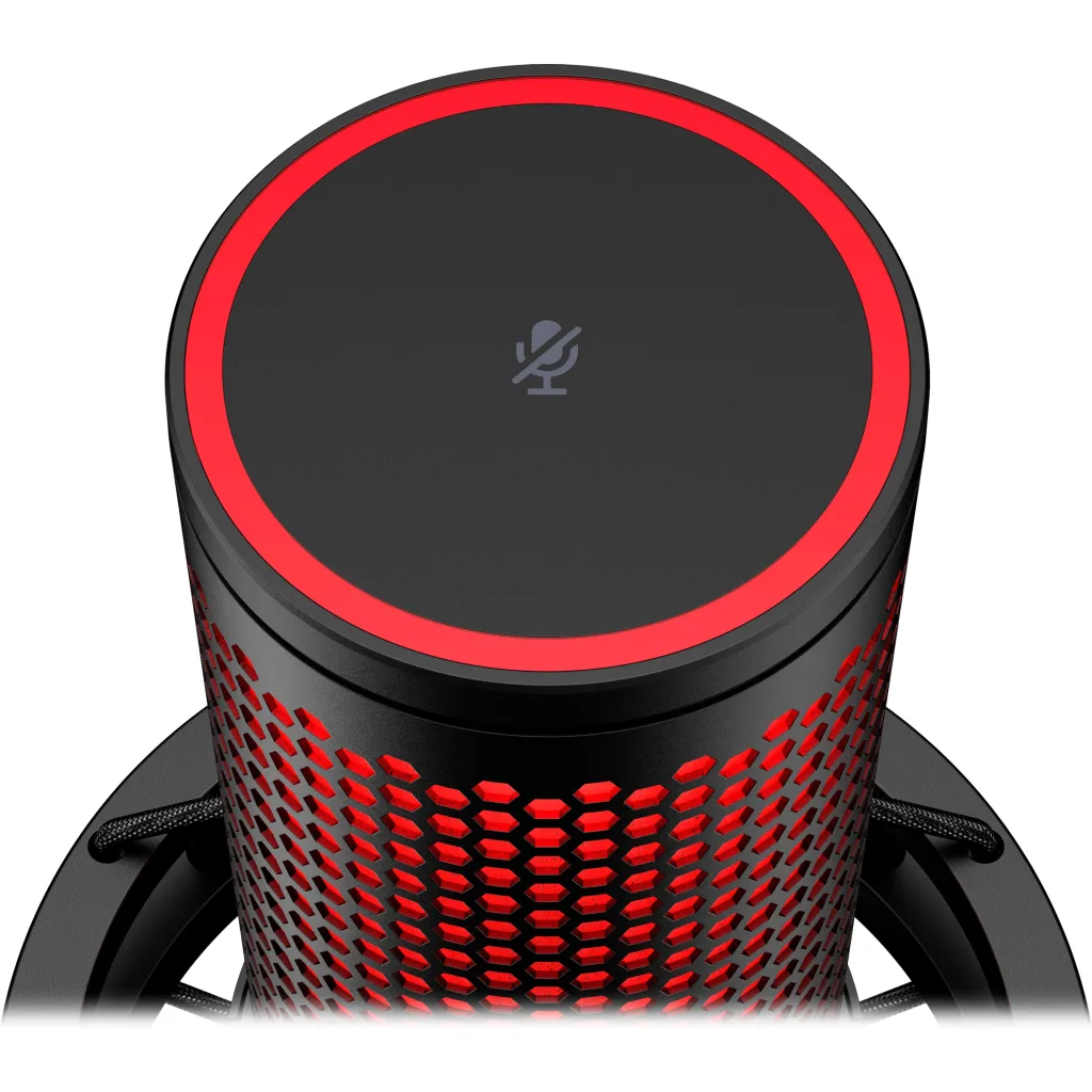 Imagen 4 de Micrófono Gamer HyperX QuadCast 2, para Gaming Streaming Profesional USB Negro