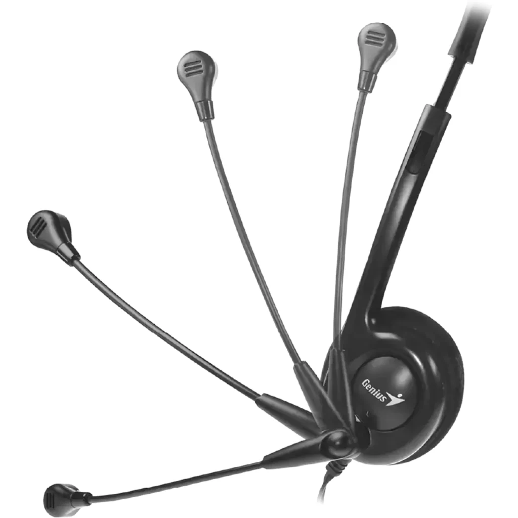 Imagen 5 de GENIUS HEADSET 3.5mm CABLE 2,4MT + CABLE SINGLE JACK 3.5mm-HS-200C