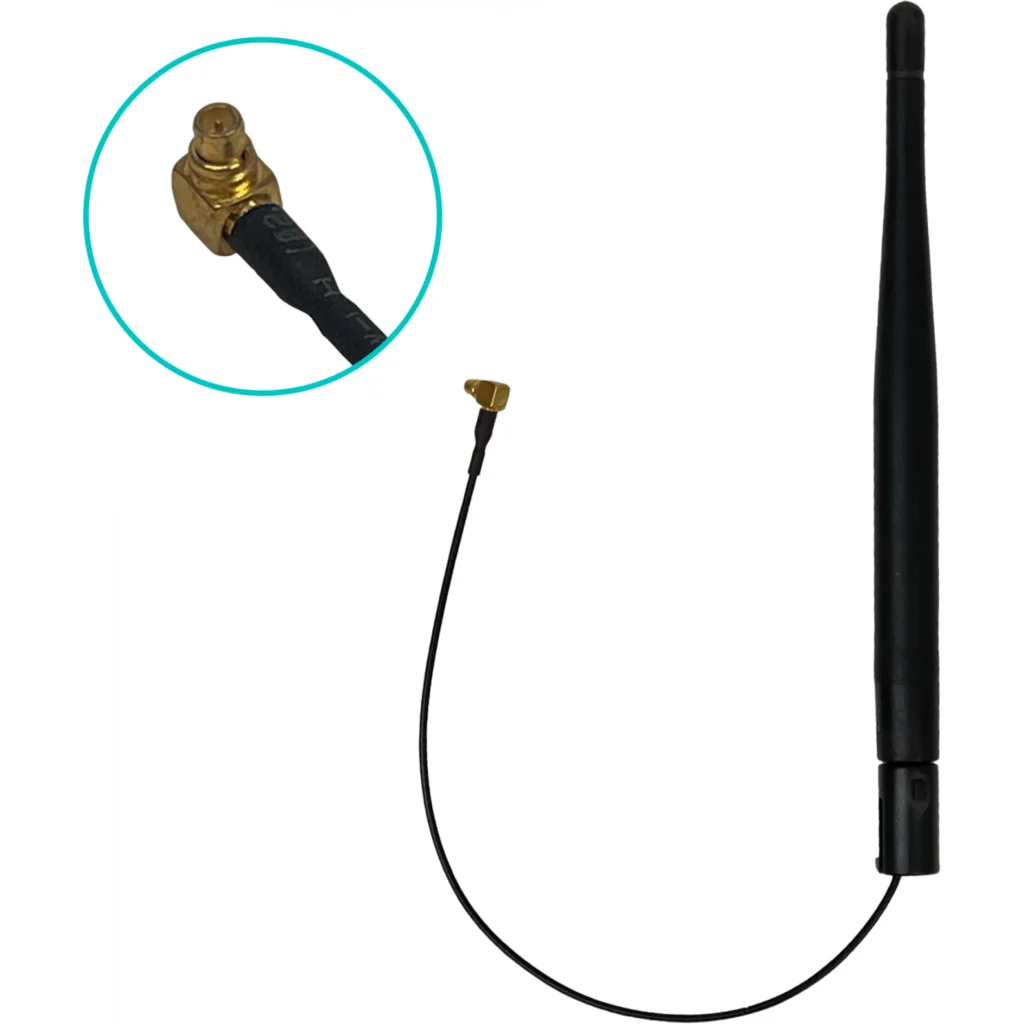 Imagen 1 de MIKROTIK Antena MMCX 15cm 4dBi 2,4GHz-5,8GHz Omnidireccional 2.4-5.8