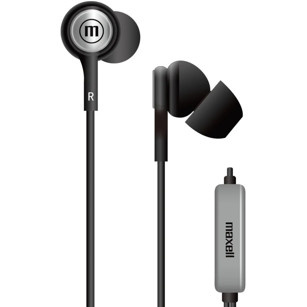 Maxell Audifono In-Tips Black