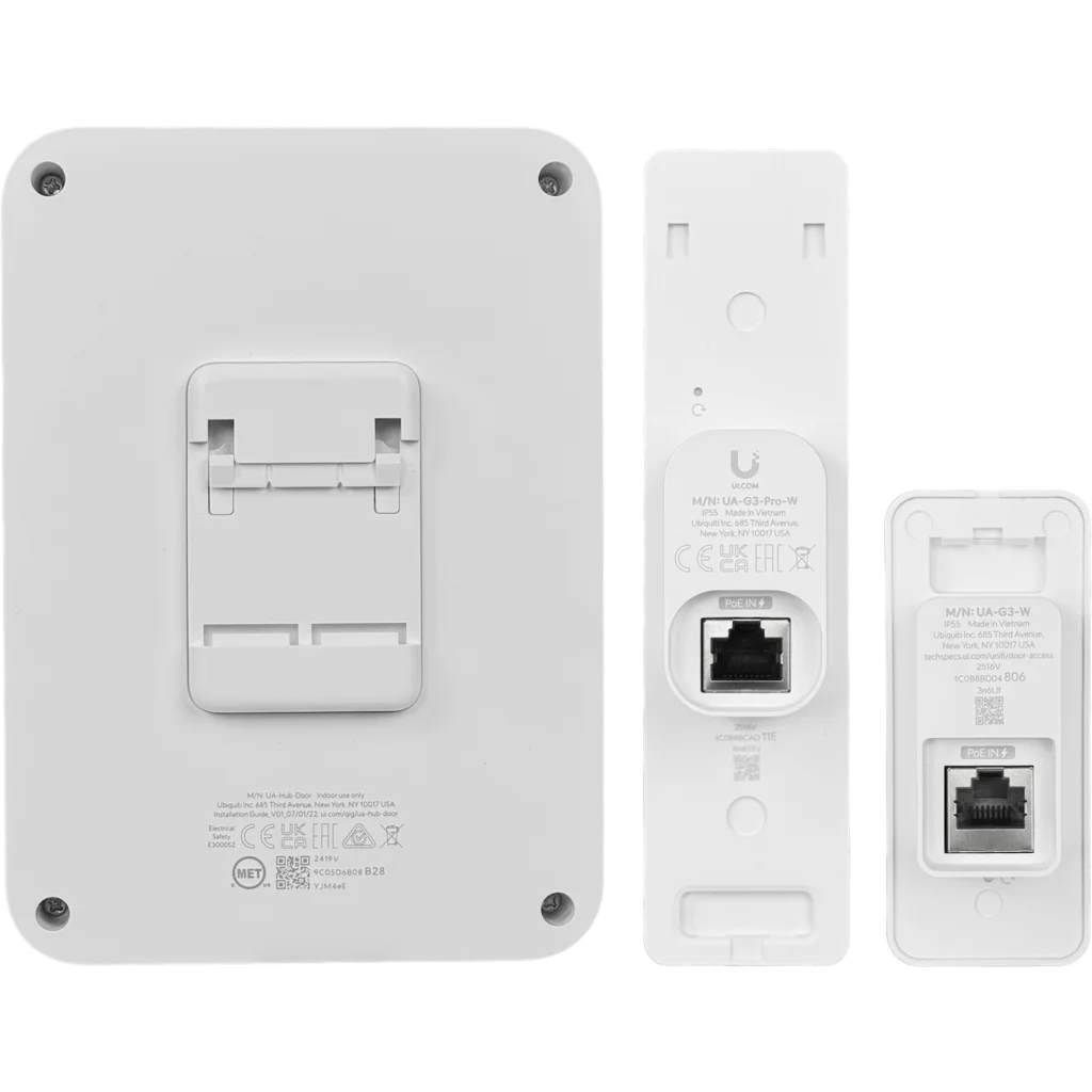 Kit Ubiquiti Control de Acceso 1 Puerta Completa con Hub Lectores y Llaveros NFC