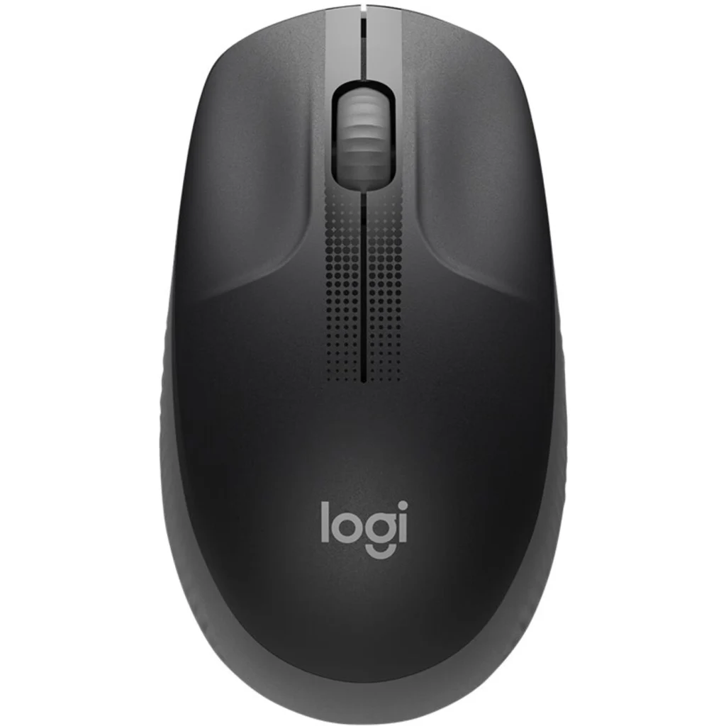 Imagen 6 de Mouse Inalámbrico Logitech M190 Óptico 1000dpi Ambidiestro 3 botones USB Gris
