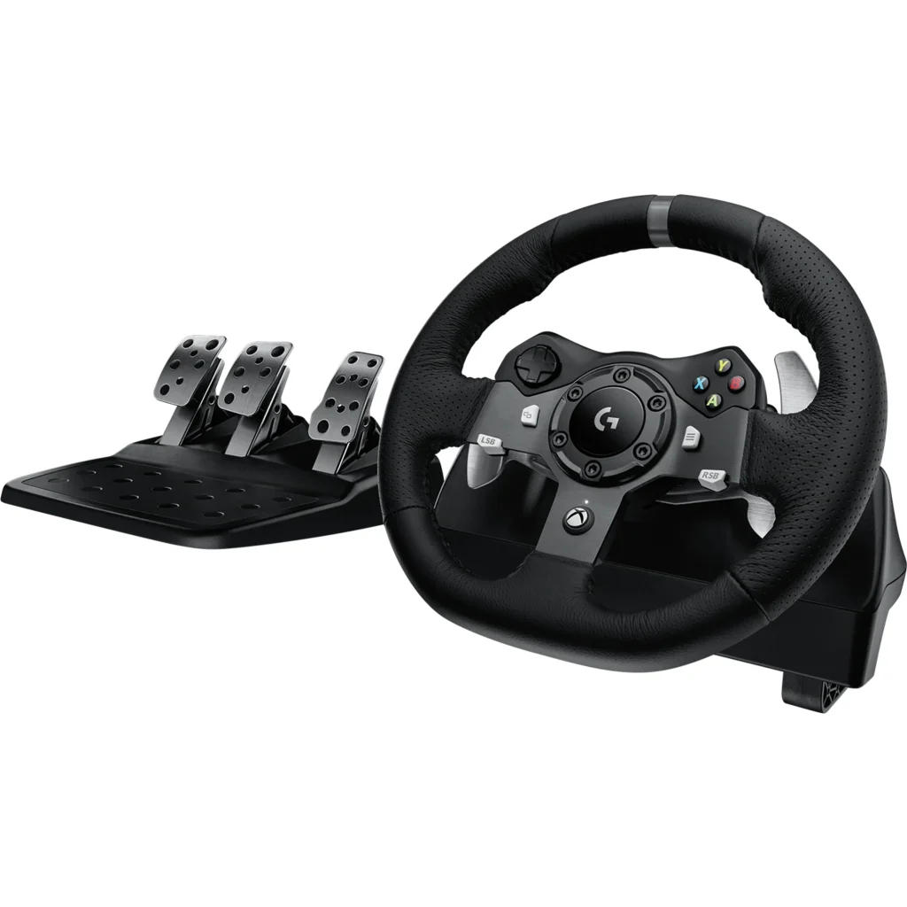 Volante + Pedales De Carrera Gaming Logitech G920 Driving