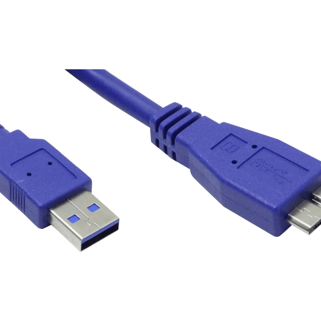 Cable USB DiscoDuro 0,9mt A-Macho MicroBSuper-Macho A/MicroBS 90cm