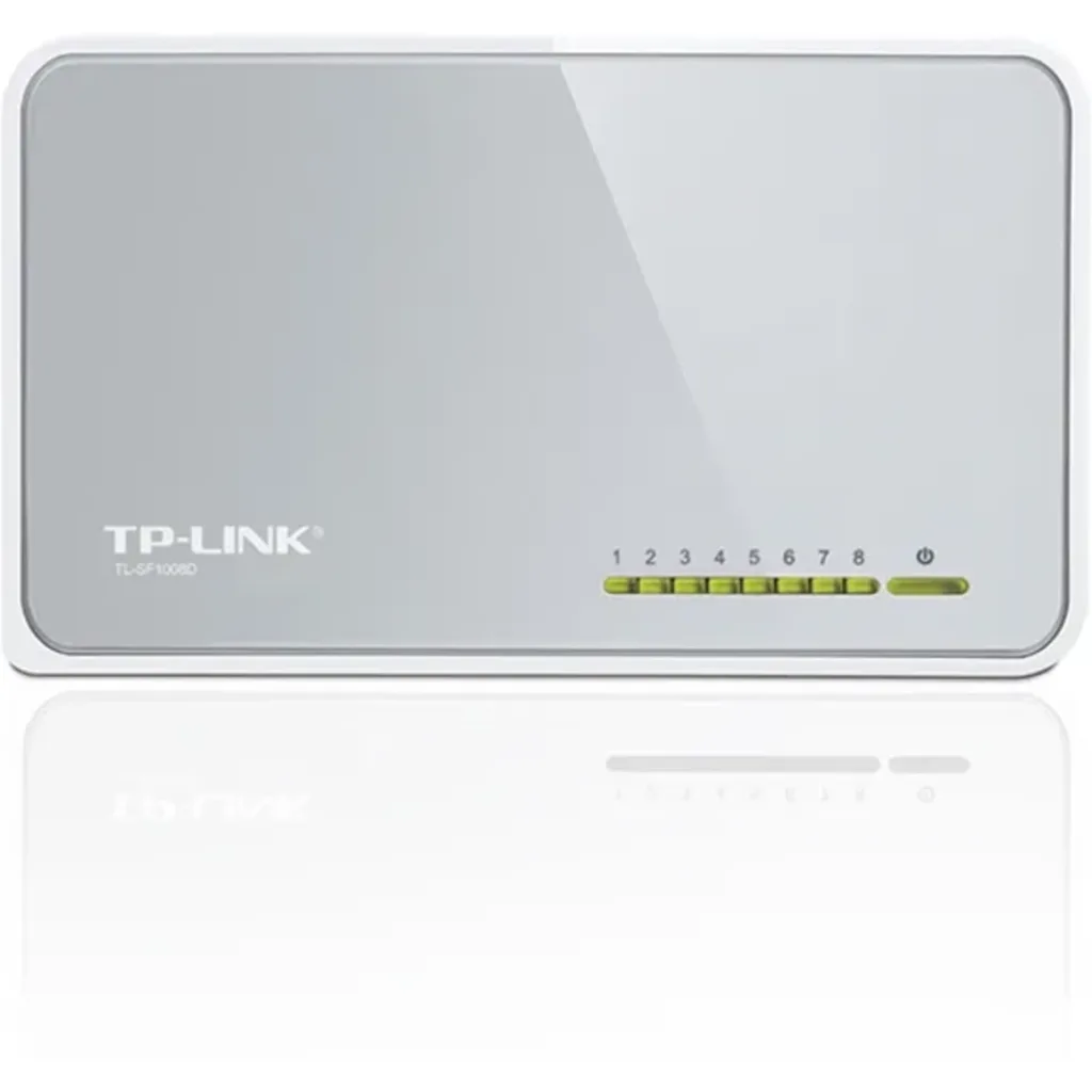 TL-SF1008D. TP-LINK 8-100 Switch Desktop no-Admin no-Rack
