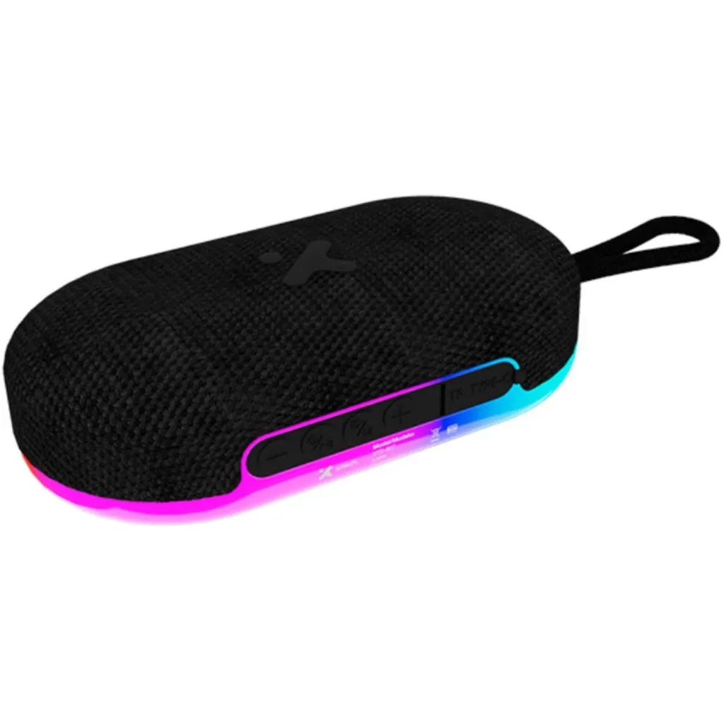 Imagen 2 de Xtech - Speaker - black with LED lights and magnetic base - BT 5W TWS XTS-607