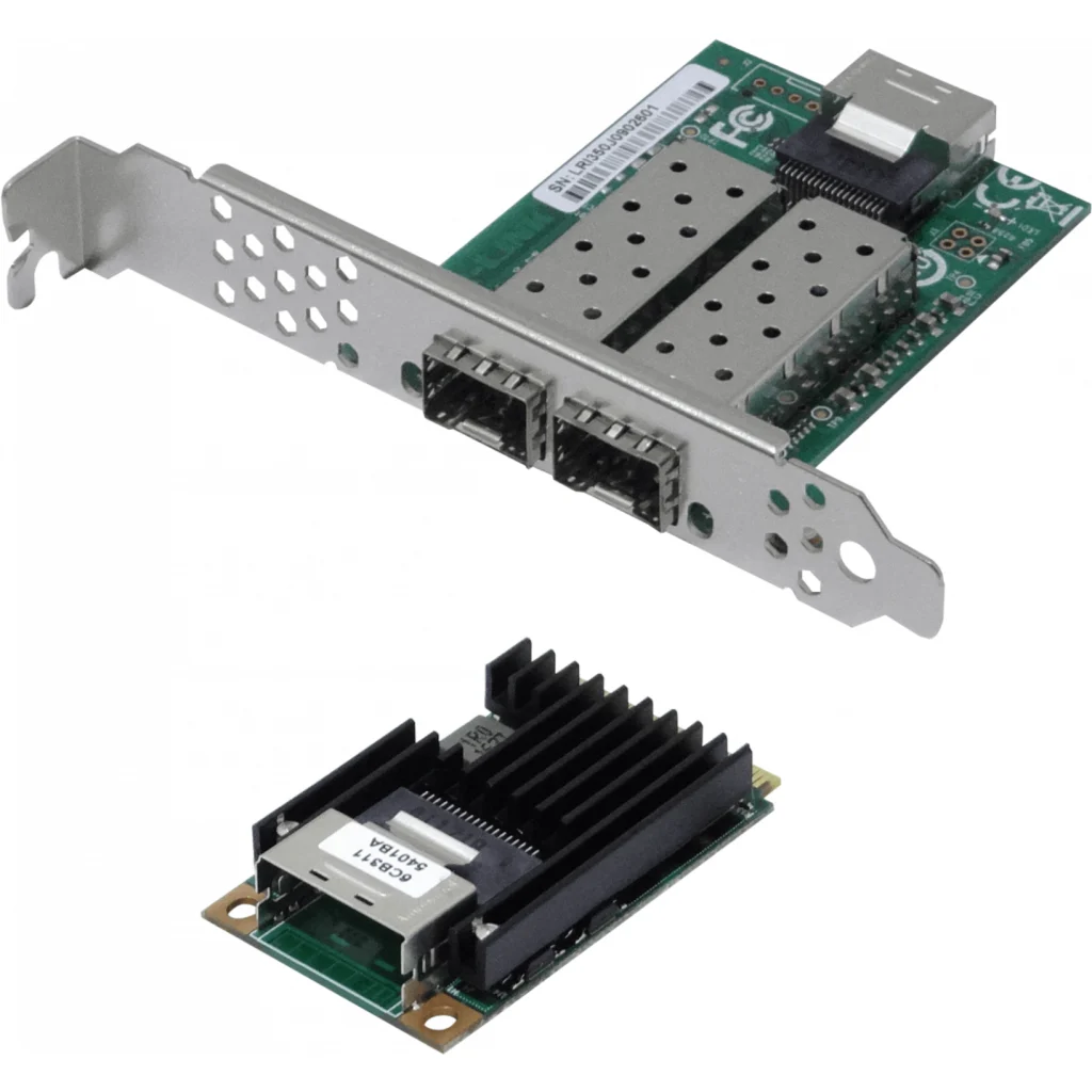 LRLINK MiniPCIe 2-SFP 1G NIC LRES2203PF Tarjeta Server Intel I350AM2