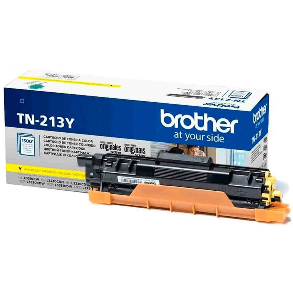 Toner Brother TN213Y Amarillo Imp Laser HL-L3210CW HL-L3230CDN, 1300 Pág aprox