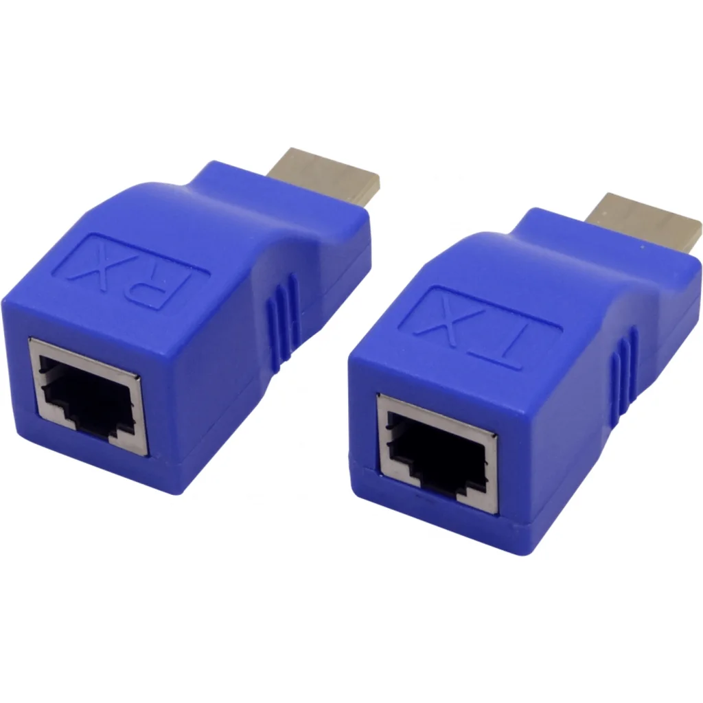 Imagen 2 de Extensor Pasivo HDMI-30T, Cable-UTP-CAT6 HDMI 2.0 1080p hasta 30mts