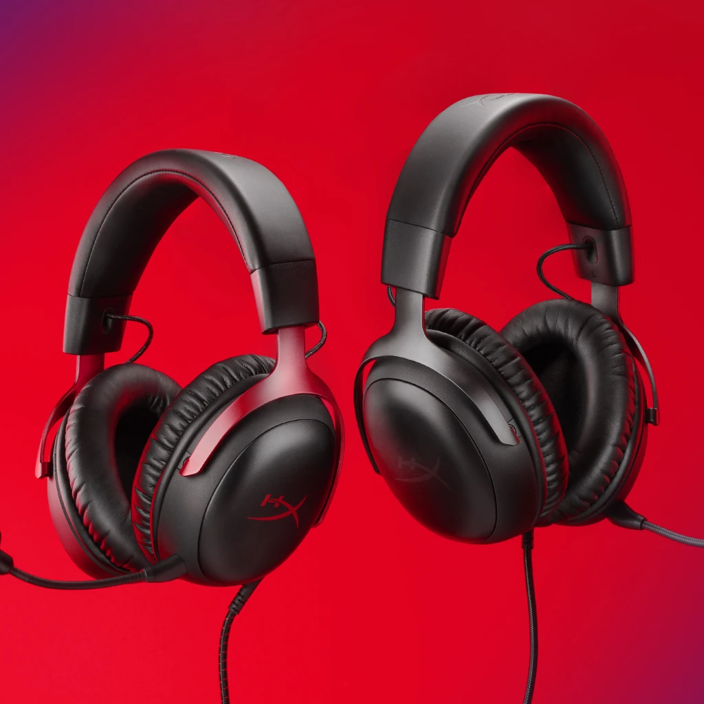 Imagen 4 de Audífonos Gamer Alámbricos OverEar HyperX Cloud III, 3.5mm USB2.0 Negro/rojo