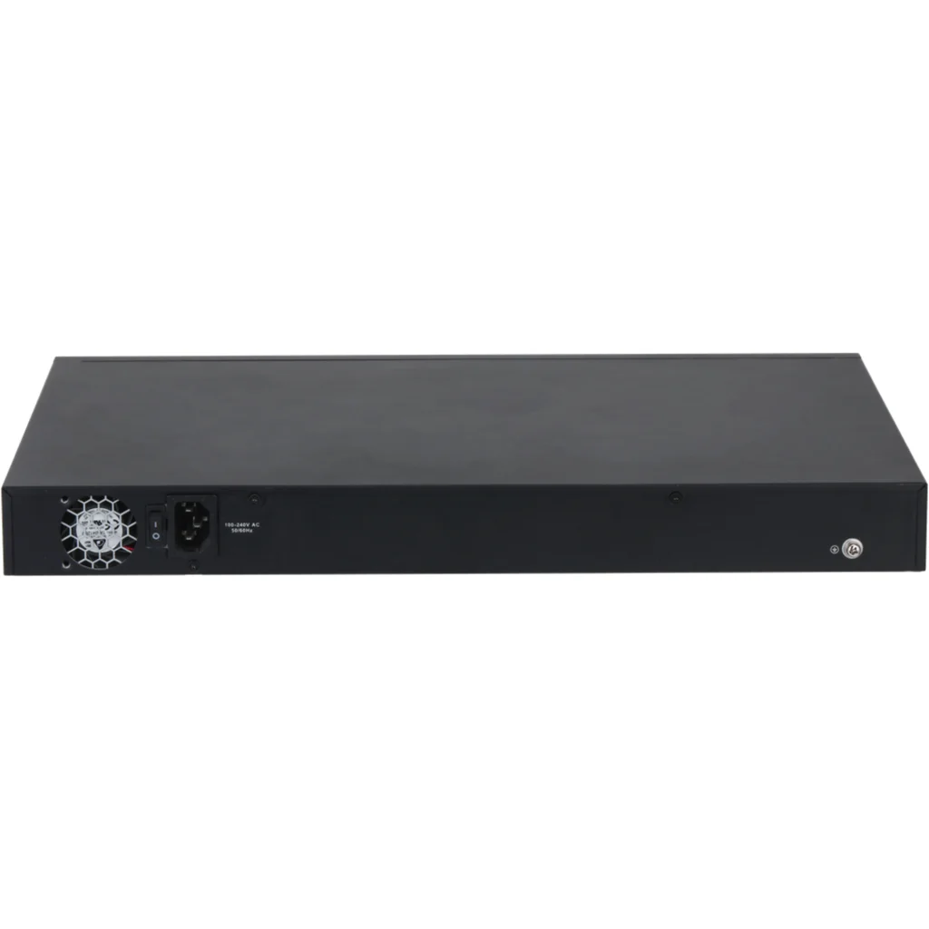 Imagen 2 de DH-S4228-24GT-240. Switch Dahua Admin 24 puertos GE PoE, 2 puertos GE + 2 puertos GE SFP 56 Gbps 41