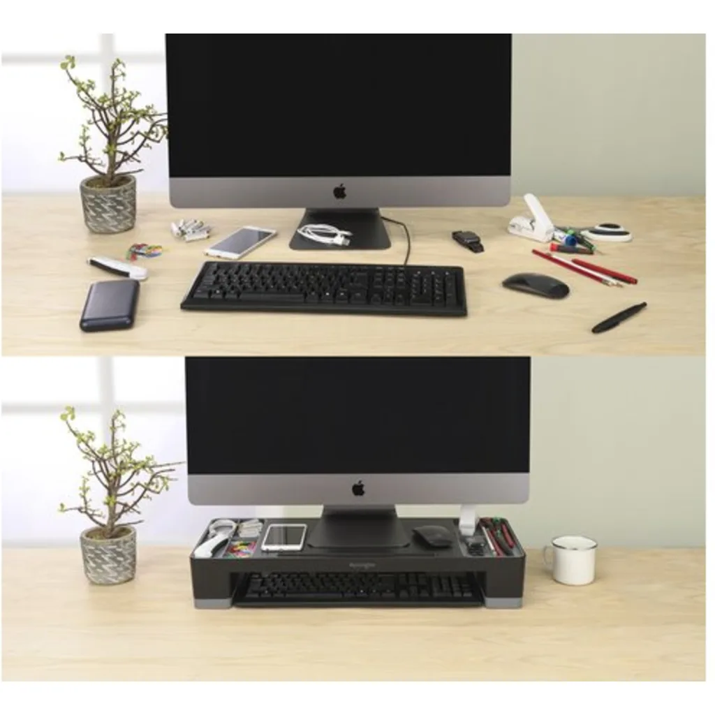 Imagen 8 de Base para Monitor Kensintgon con organización Space Saving Monitor Hasta 27"
