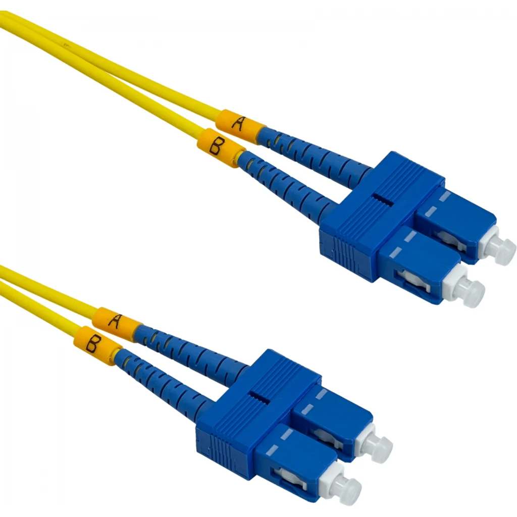 Imagen 1 de 25mt SC-SC/UPC MonoModo SM Duplex Jumper Cable Fibra 9/125um 3mm