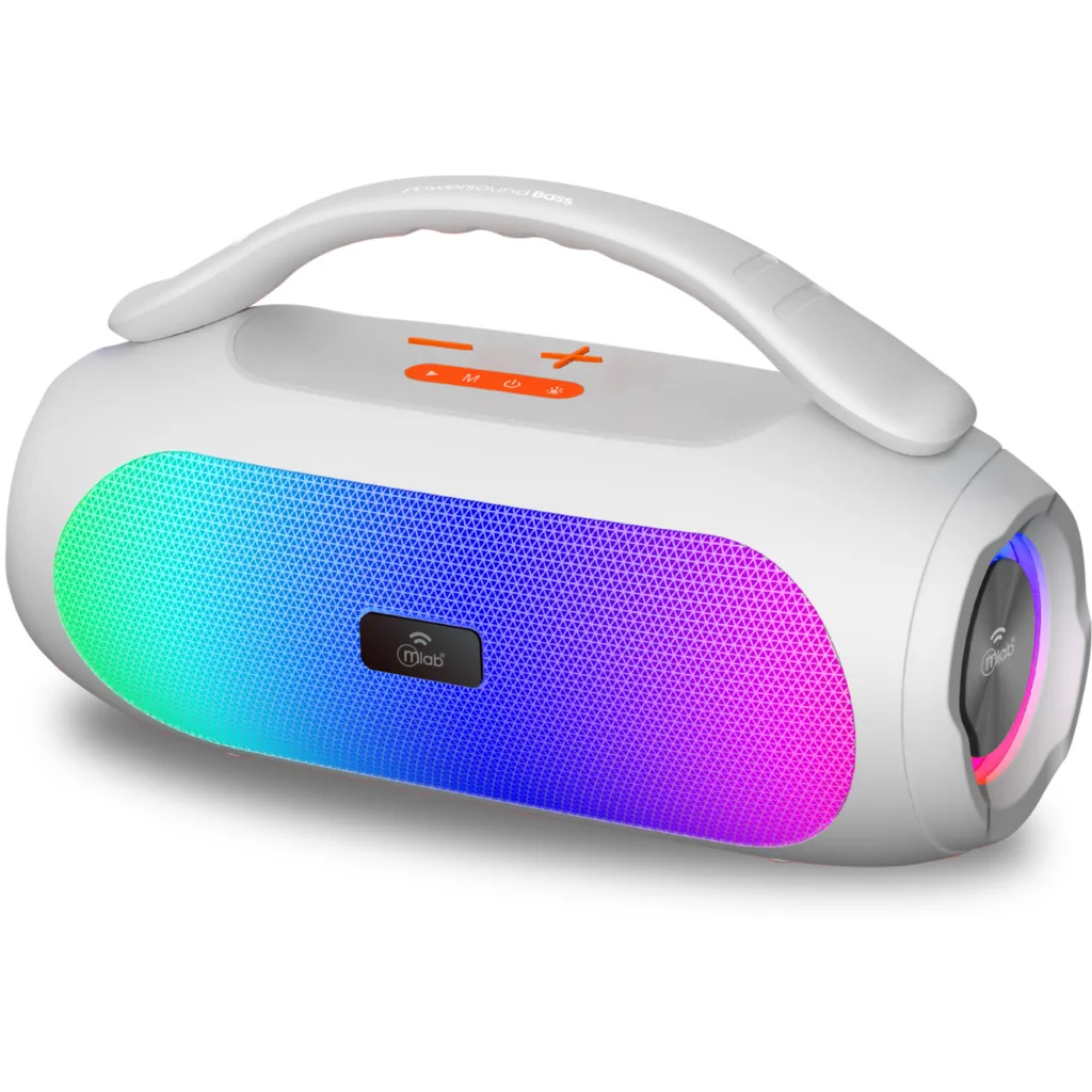 Imagen 4 de MLAB PARLANTE POWERSOUND BASS WHITE