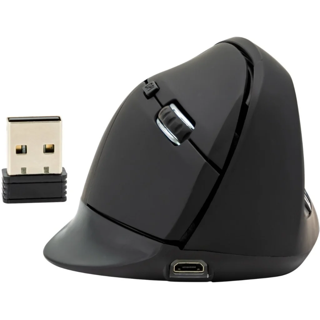 Imagen 1 de MOUSE INALAMBRICO VERTICAL RECARGABLE PHILCO PRO PPR7346