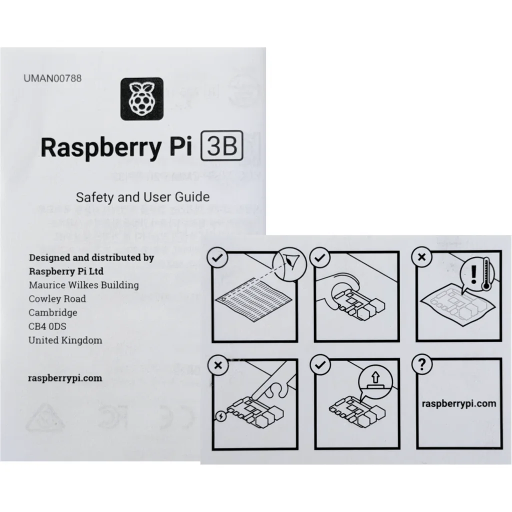 RASPBERRY QuadCore1,4G 1GB req5V-2A WiFi-2,4 1-1000 HDMI 1-3,5mm 4-USB