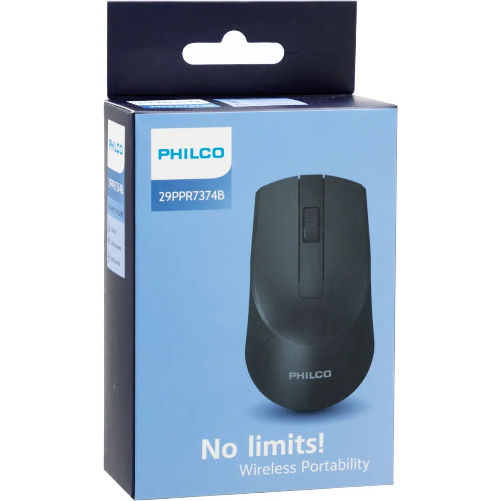 Imagen 1 de MOUSE INAL. PPR7374B NEGRO PHILCO PRO