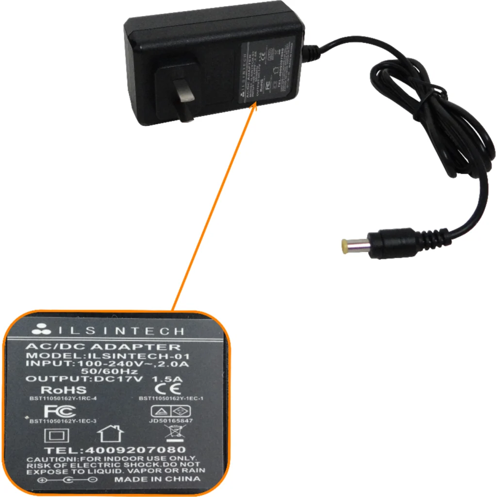 Imagen 2 de Fuente de Poder Repuesto para KF4A-7IN1 17VDC 1,5A req-Adaptamechin