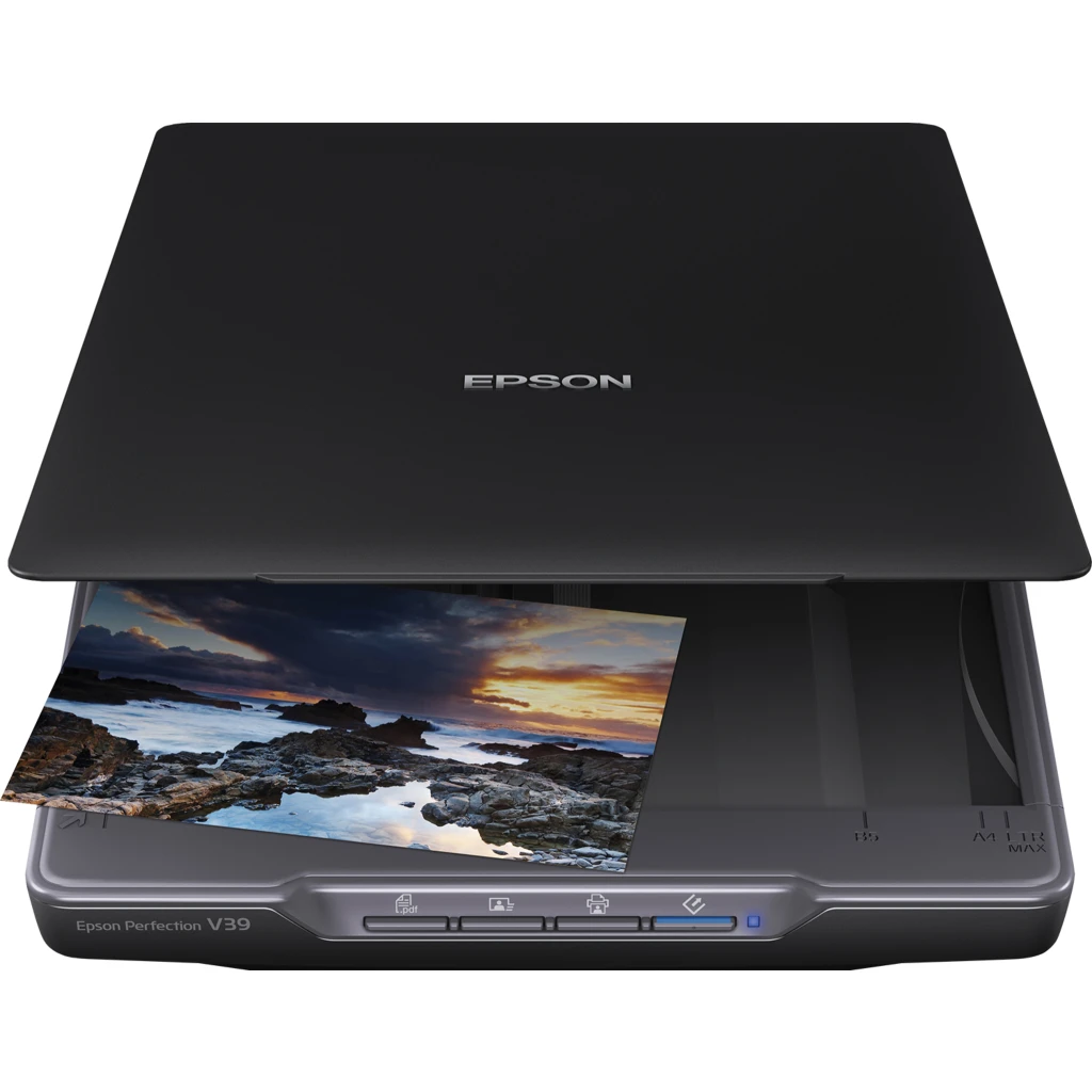 Escáner de Escritorio Epson Perfection V39 II, para fotografías 4800ppp USB