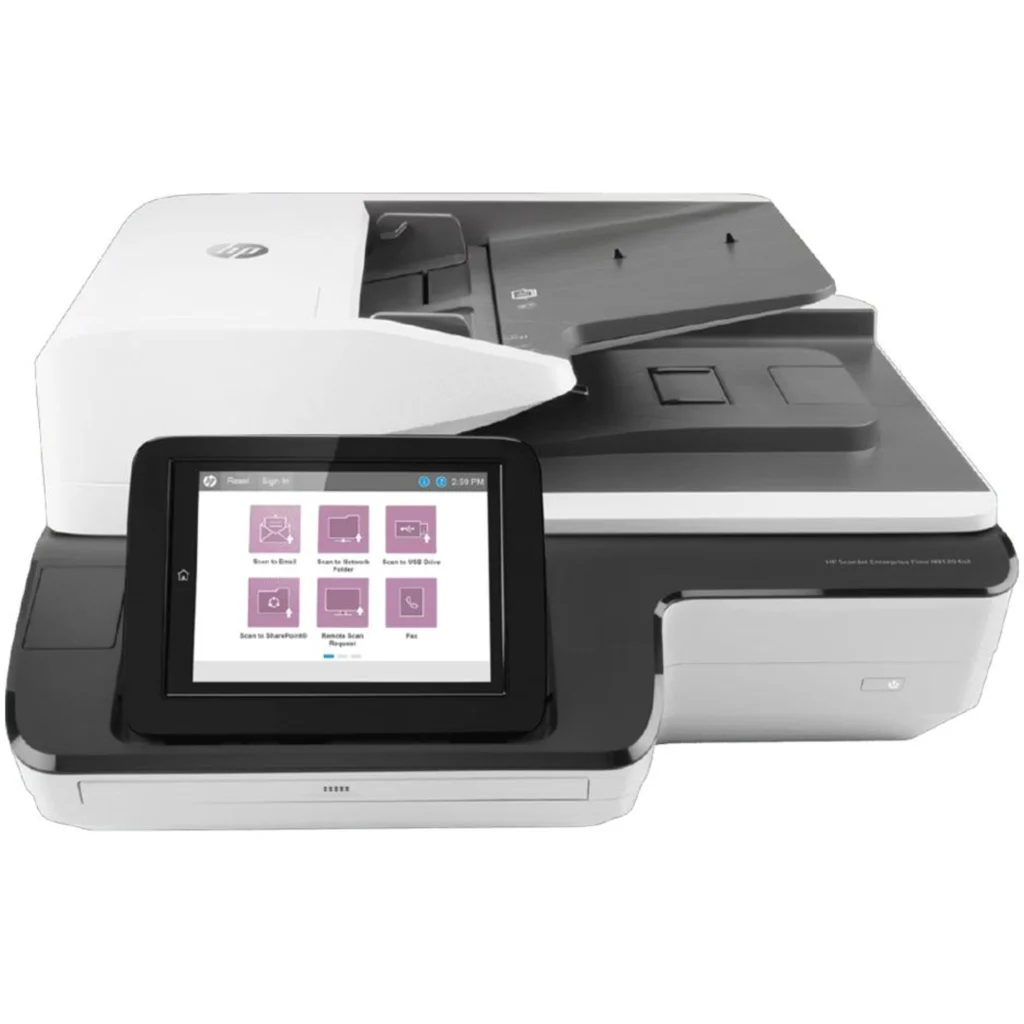Imagen 2 de Escáner de Escritorio HP ScanJet Enterp Flow N9120 fn2 600ppi Cama P ADF LAN USB