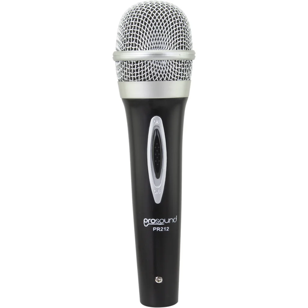 MICROFONO COLOR METALIZADO PR-212 UNI DIRECCIONAL