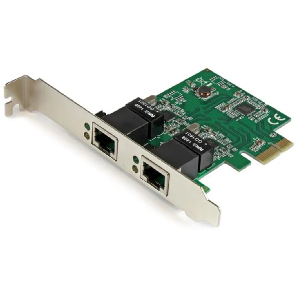 Tarjeta PCI-E Gigabit Ethernet 2 Puertos