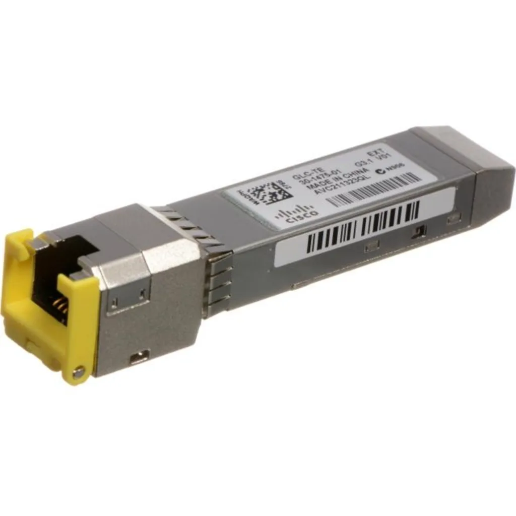 SFP(mini-GBIC) GLC-TE= Cisco 1000BASE-T SFP Transceiver Gigabit Ethernet