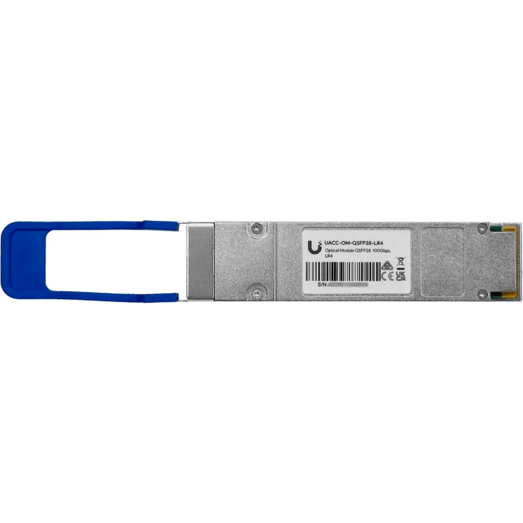 Imagen 2 de UBIQUITI QSFP28-100G 2-LC 10km SM 1295-1309nm RX/TX MonoModo