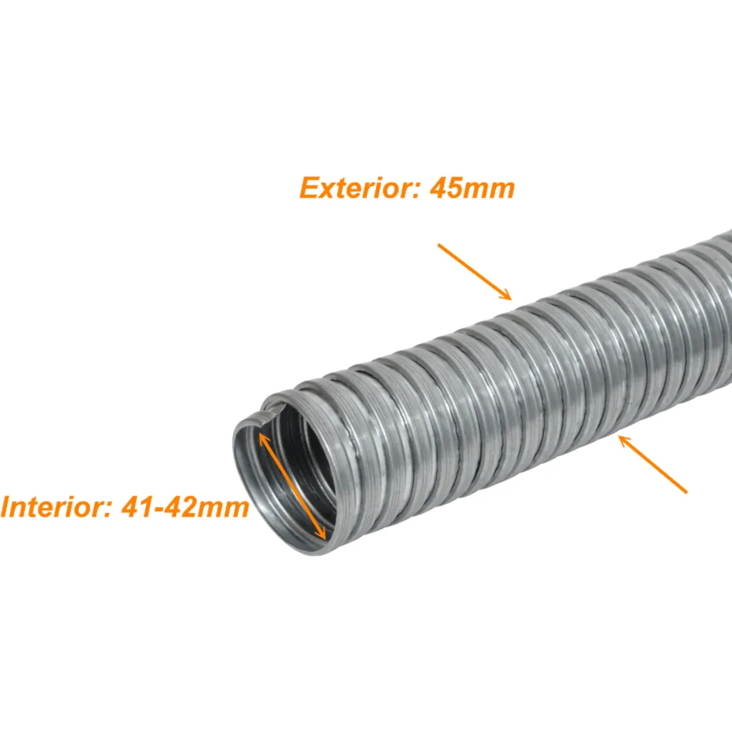 Imagen 1 de Solo-Metal 50mm Rollo-20mts Conduit Flexible 2-Pulg