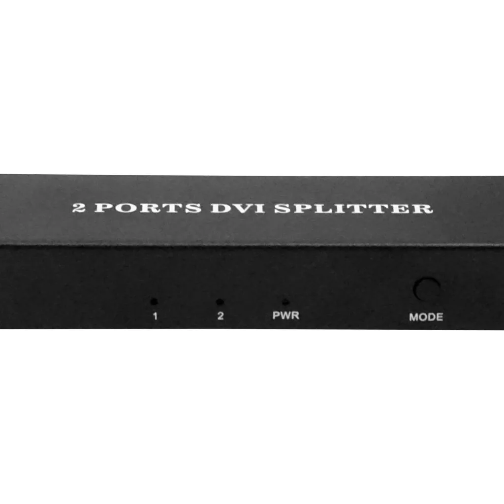 Imagen 2 de Splitter 1x2 DVI/D/Dual-M 1080p 1-in 2-out inc-5V-1A-USB-AM 1920x1200