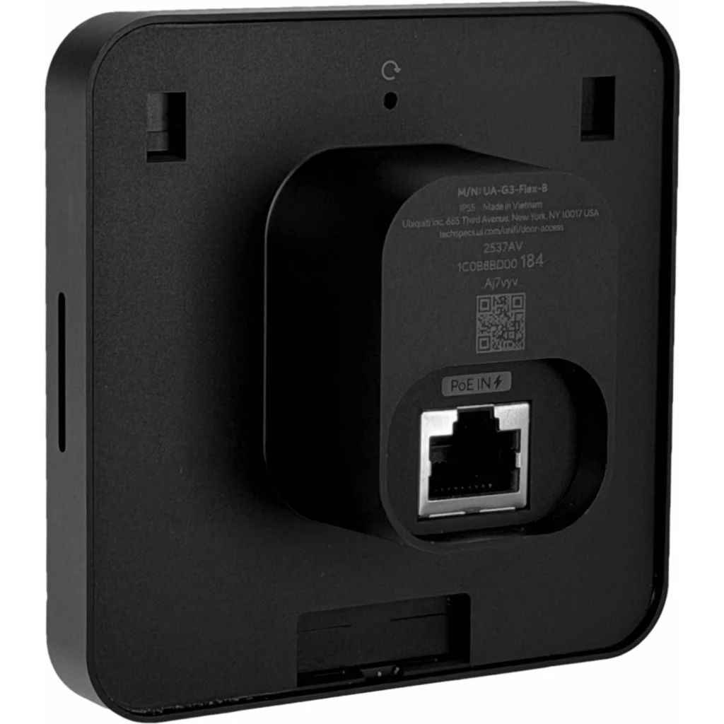 Imagen 2 de UI Negro Lector NFC-ID Teclado BT4.1 13,56MHz PoE 1-100 IP55 Access