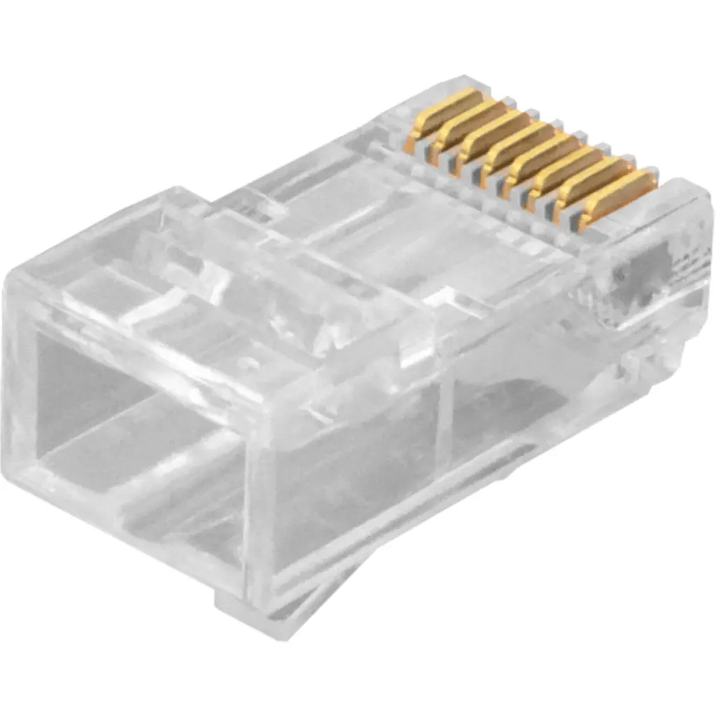 Imagen 3 de XINTYLINK EZ-RJ45 CAT6 UTP Bolsa 50 Conectores con Orificios-1,1mm