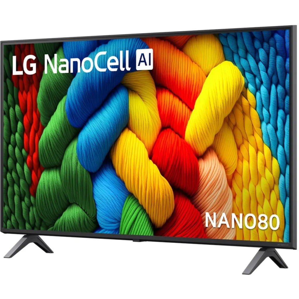 Imagen 1 de Televisor LG NanoCell AI NANO80 43" 4K UHD SmartTV WiFi LAN Bt5.1 3*HDMI 2*USB