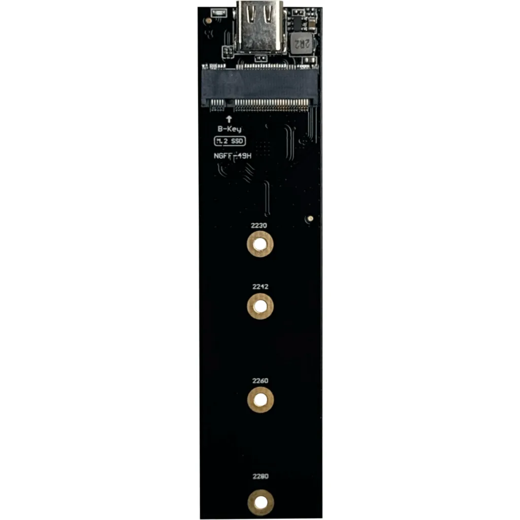 Imagen 6 de M.2 NGFF Cofre 3.0 Tipo-C Tipe-A para SSD 6gbps inc-Cable