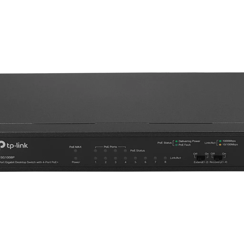 Imagen 4 de Switch TP-Link de 8 Puertos Gigabit con 4 Puertos PoE