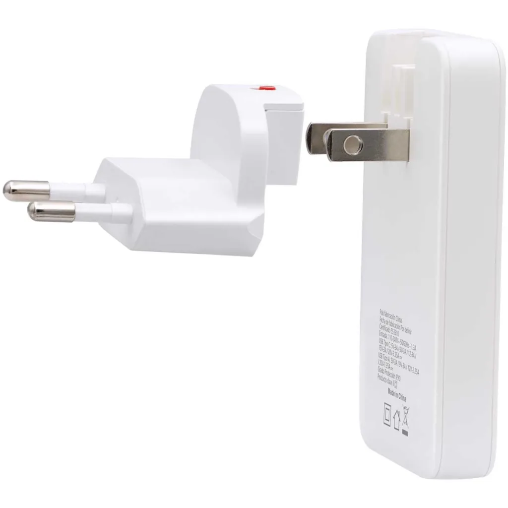 QC645 CARG. PARED S/RAPIDO 45W ULTRA PLANO USB A Y TIPO C/A