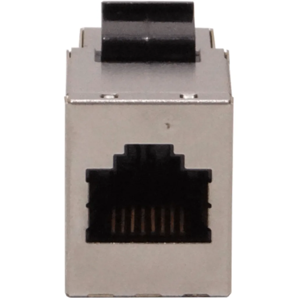 Imagen 3 de LINKMADE CAT6A BLINDADO KEYSTONE COPLA RJ45-RJ45 S/FTP STP U/FTP F/UTP