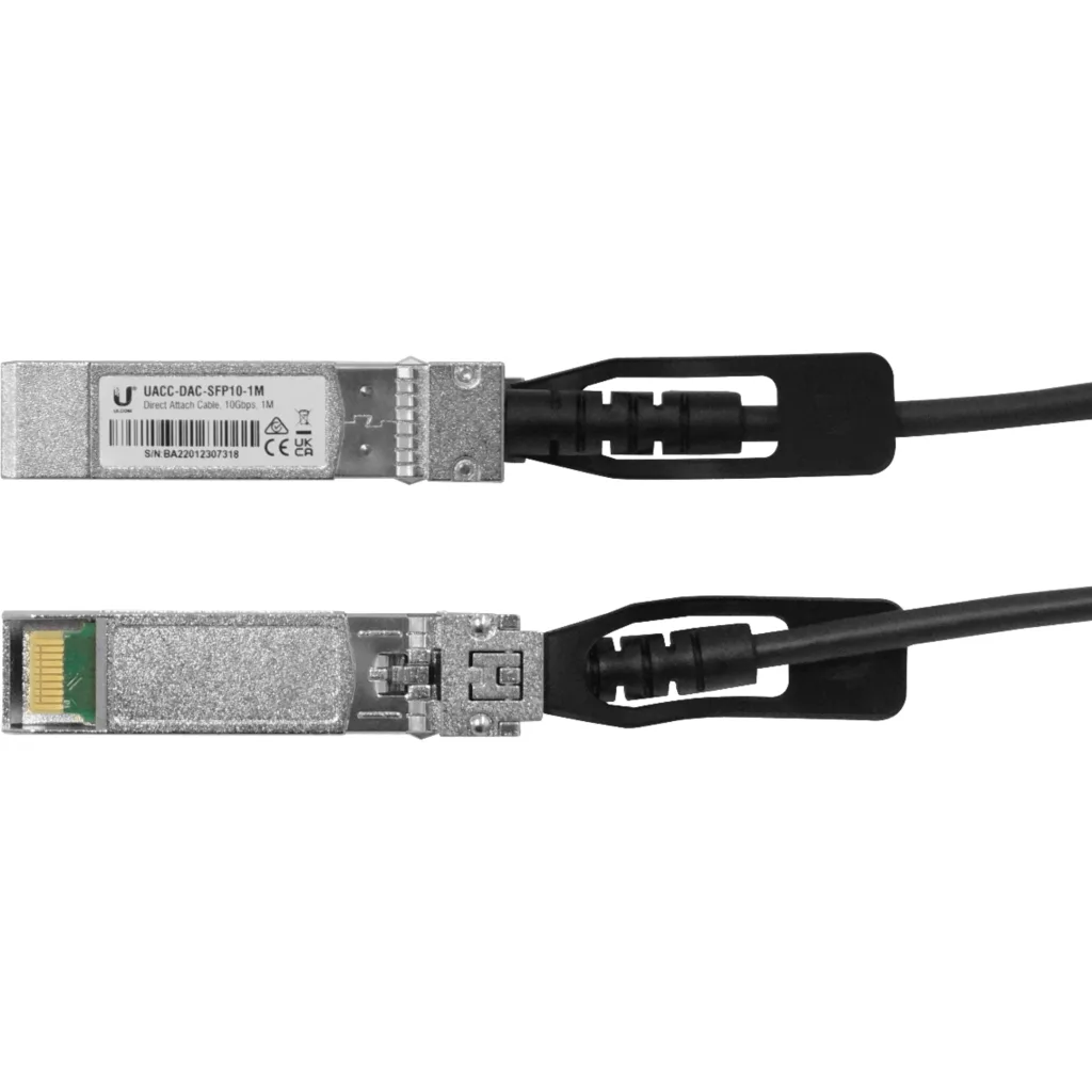 Imagen 3 de UBIQUITI 1mt Cable Directo SFP+10Gbps Backbone DAC Twinaxial