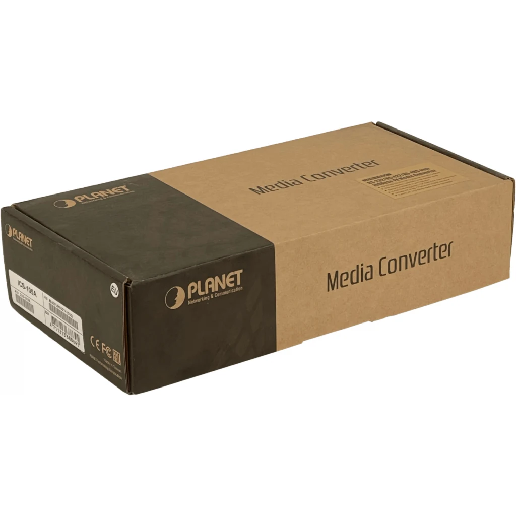 Imagen 4 de PLANET 1-SFP-100 1-DB9-M RS232 RS422 RS485 5VDC Convertidor Ethernet