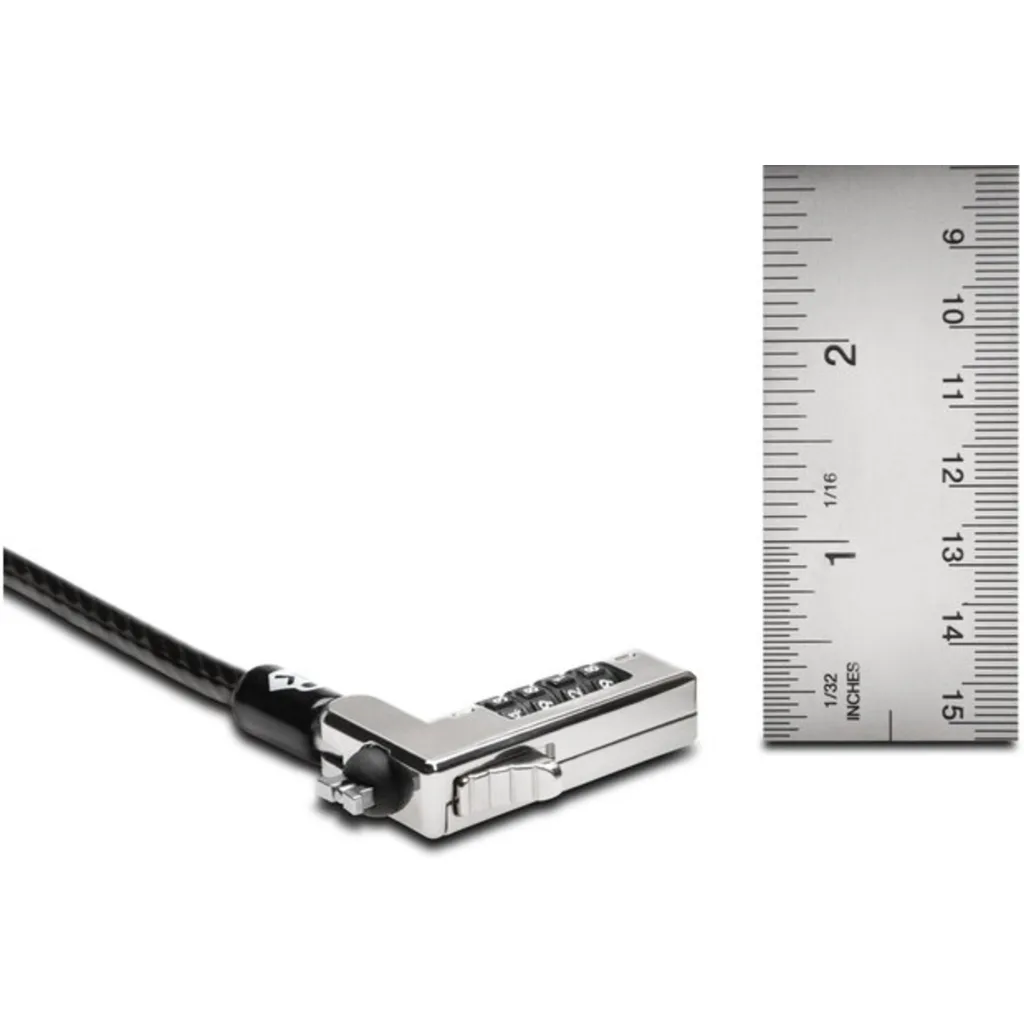 Imagen 1 de Cable de Seguridad Kensington Slim NanoSaver 1.8mts Negro c/ CLAVE 27831-K60603